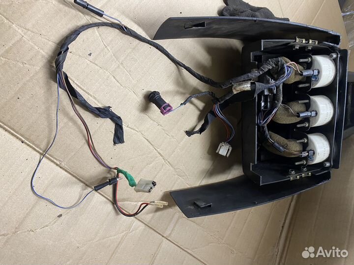 Доп приборы audi 80