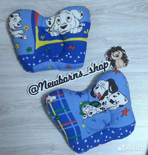 Ортопедическая детская подушка бабочка