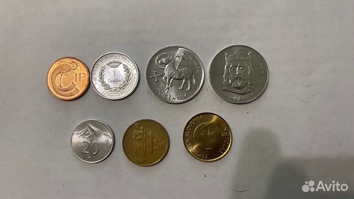 Монеты Европа старые