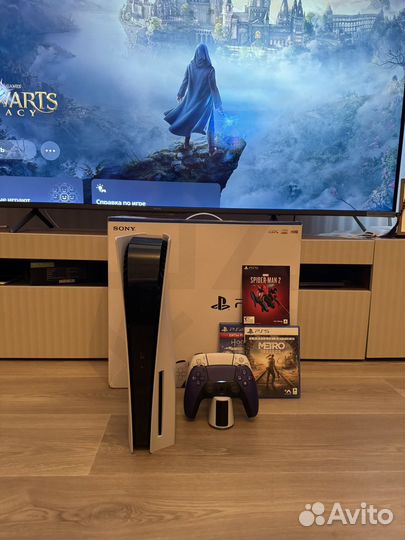 Sony PS 5 с дисководом + топовые игры