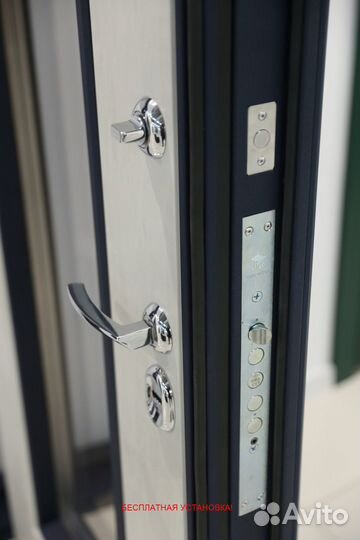 Толстая входная дверь с отличной шумоизоляцией
