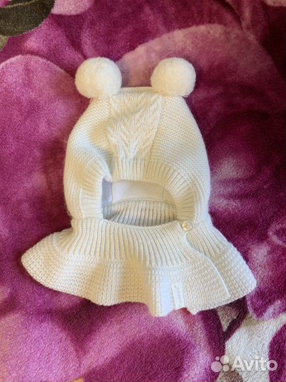 Шапка шлем демисезонная 38-40