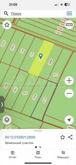 Участок 1,82 га (промназначения)