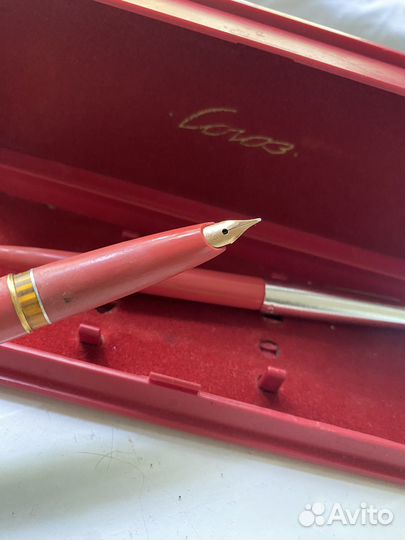 Ручка перьевая с золотым пером СССР