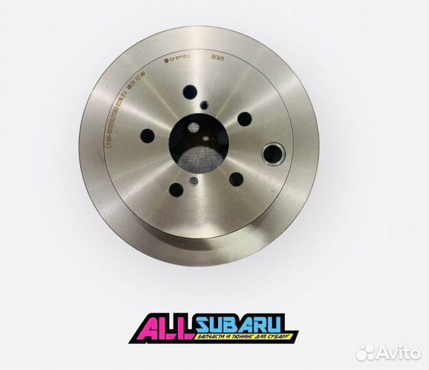 Тормозной диск задний задний Subaru Forester SJ FB