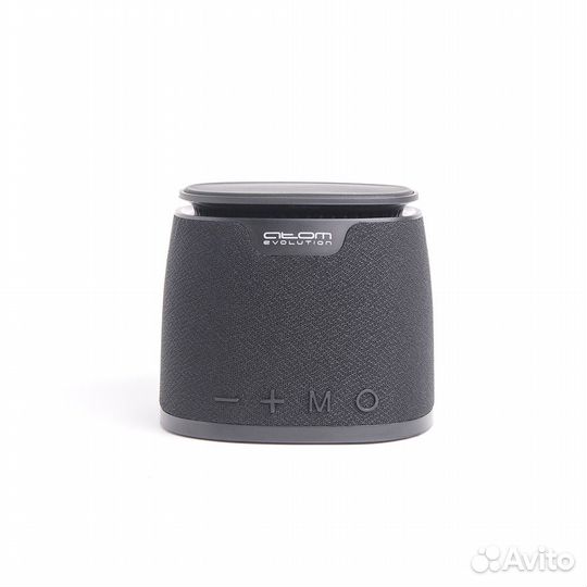 Колонка Атом BS-30, 5Вт, 1200мАч, беспроводная зарядка, 14022