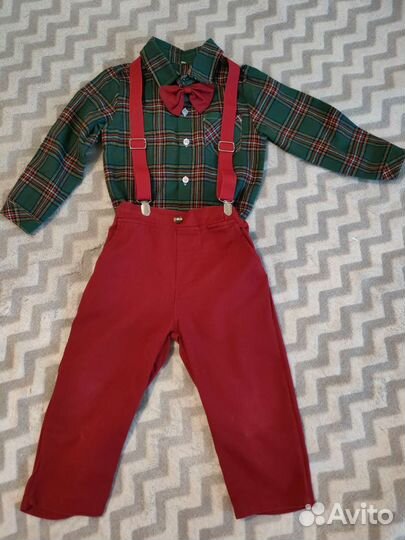 Костюм для мальчика новогодний-рождественский