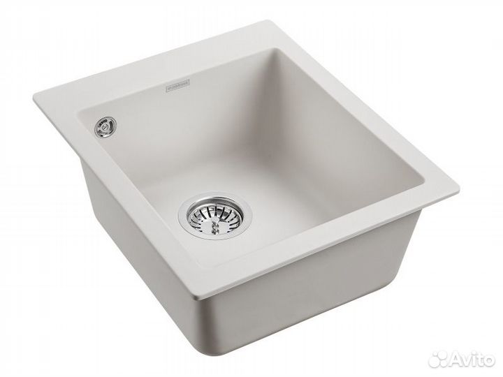 Кухонная мойка Paulmark Leer 41 PM104249-WH Белая