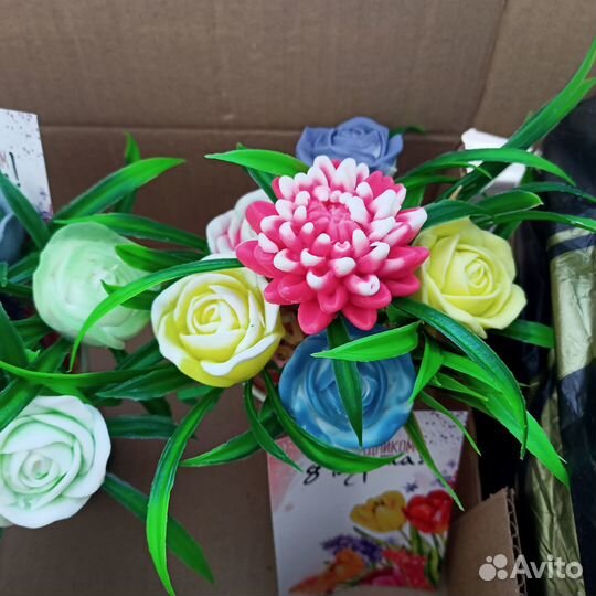 Букеты из мыла ручной работы