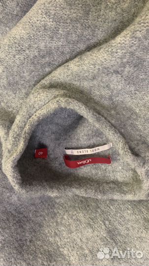 Стильное тёплое шерстяное платье от s.Oliver