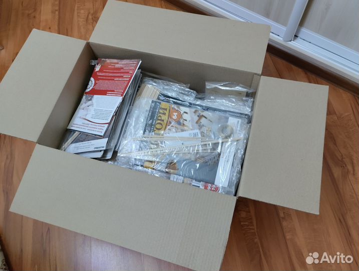 Сборная модель корабля из дерева