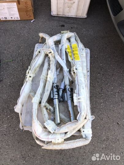 Подушка безопасности в потолок на бмв е61 е60