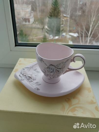 Чашка с блюдцем