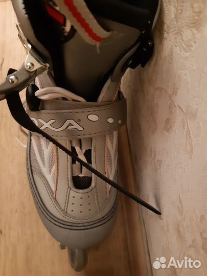 Роликовые коньки roxa (Италия) и защита atemi