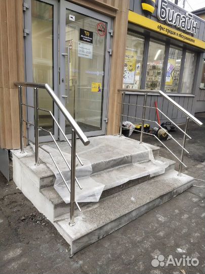 Перила из нержавеющей стали