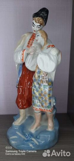 Фарфоровая статуэтка Майская ночь зхк Полонне