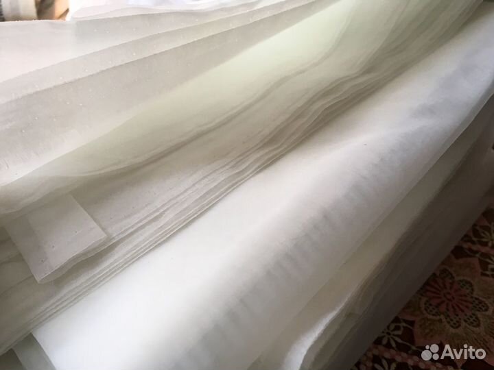 Материал капрон белый