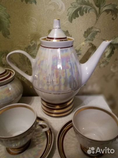 Чайный и кофейный сервиз СССР Чайные пары 