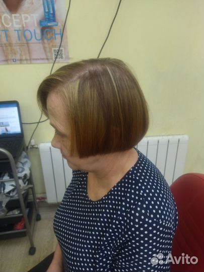 Стрижка и покраска волос, причёски