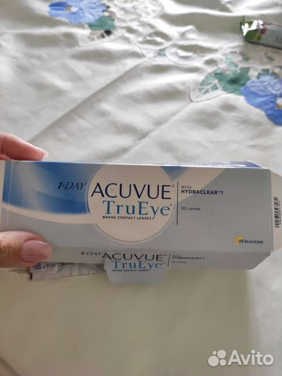 Линзы контактные acuvue
