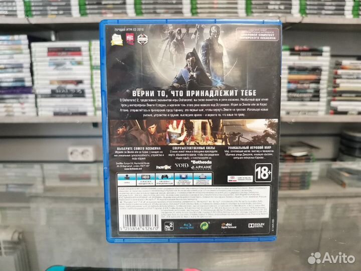 Dishonored 2 PS4 Игры, есть обмен