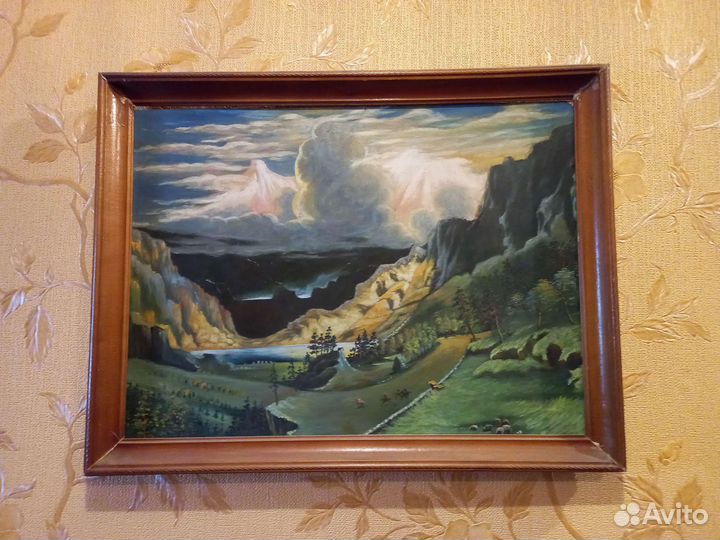 Картина маслом на холсте большая