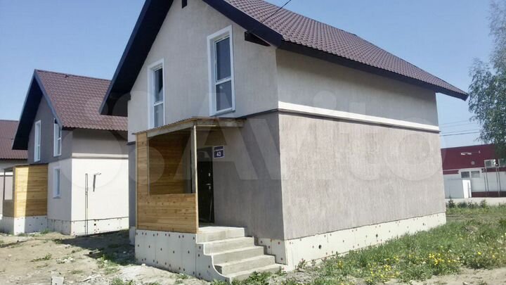 Коттедж 116 м² на участке 6 сот.