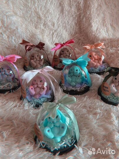 Из мыла, цветы, подарки, розы, зайцы