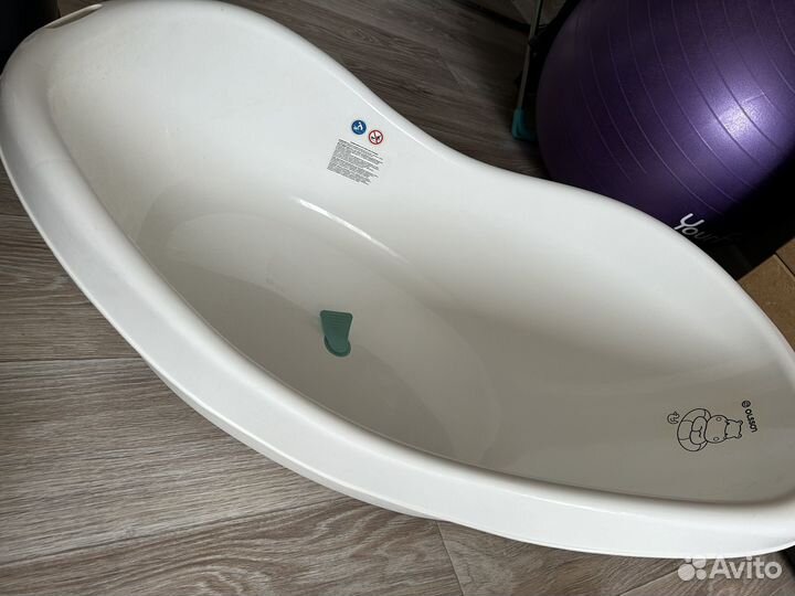 Детская ванночка для купания с горкой