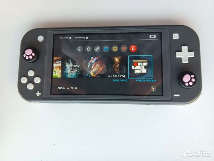 Nintendo Switch lite прошитая
