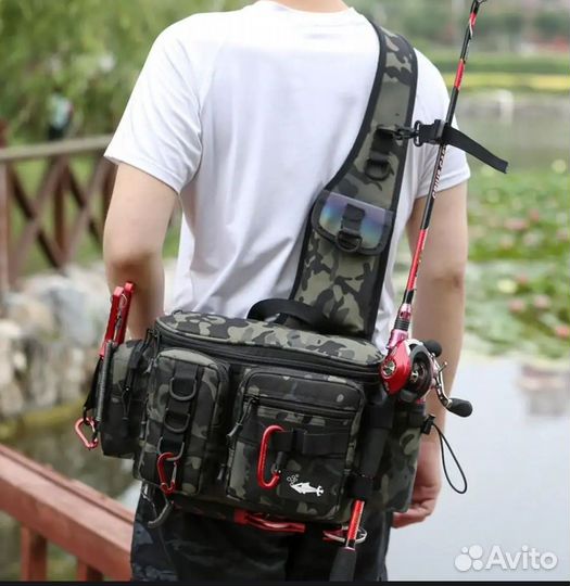 Сумка рыболовная для спиннинга