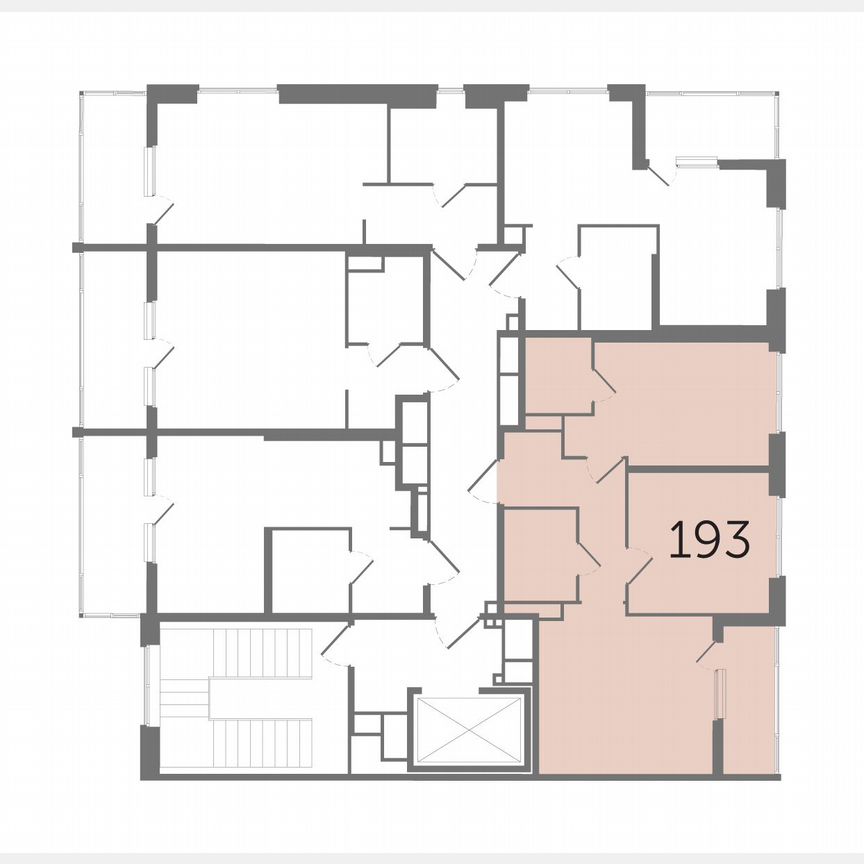 2-к. квартира, 57,1 м², 2/10 эт.