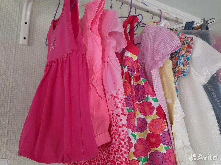 Летнее платье для девочки 98