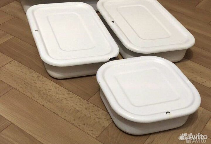 Эмалированная посуда СССР