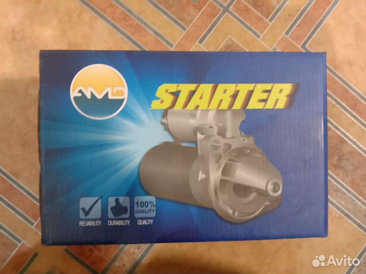 Стартер на kia rio 3