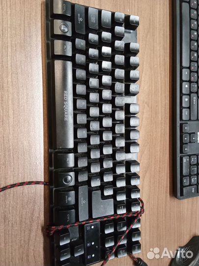 Игровая клавиатура red square tesla tkl rgb