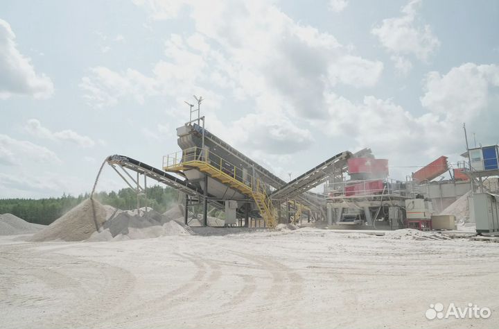 Дробильно-сортировочный комплекс 100-3000 т/ч