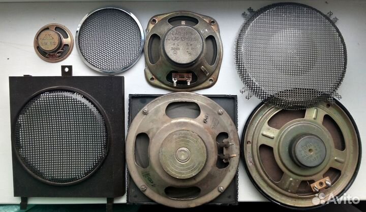 Динамики для колонок, сетки для динамиков