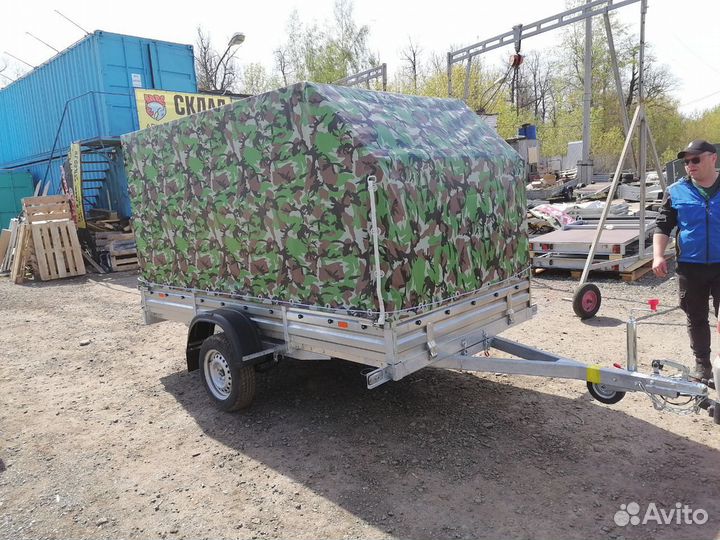 Прицеп легковой самосвал. Арива. Доставка