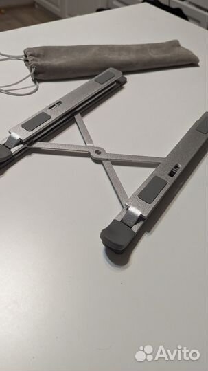 Подставка для ноутбука алюминиевая