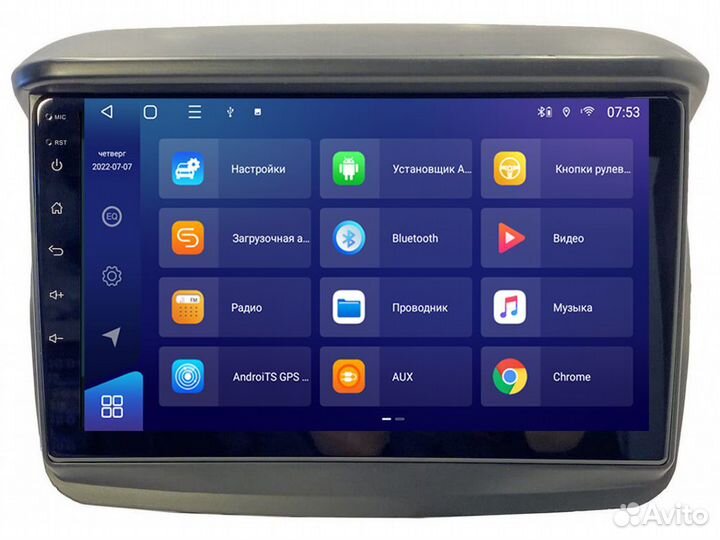 Магнитола Mstar TS109155A для Mitsubishi L200