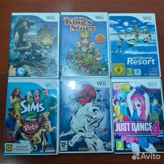 Игровые диски для пк и Nintendo Wii