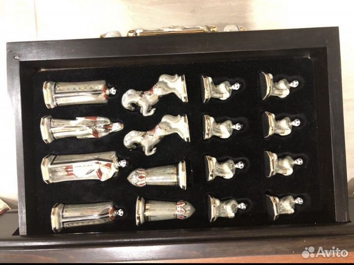 Шахматы (Кисловодский фарфор Феникс)