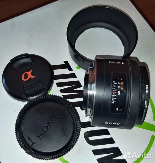 Объектив Sony A 50/1.4 (2 шт.)