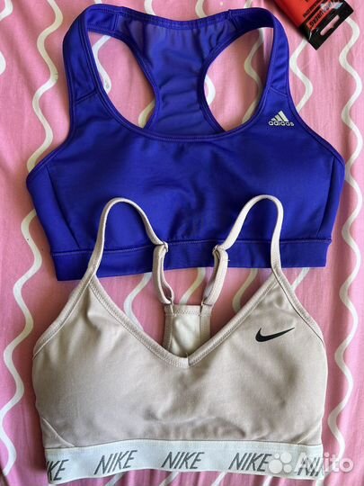 Спортивный топ nike adidas
