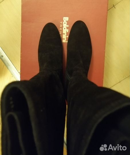 Новые Baldinini замша байка 40