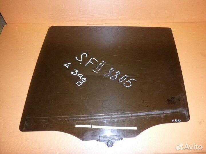 Стекло двери задней левой hyundai santa FE NEW 200