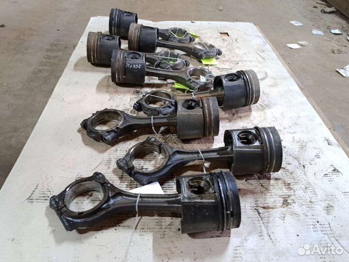 Поршень шатун mercedes atego OM906 OM904