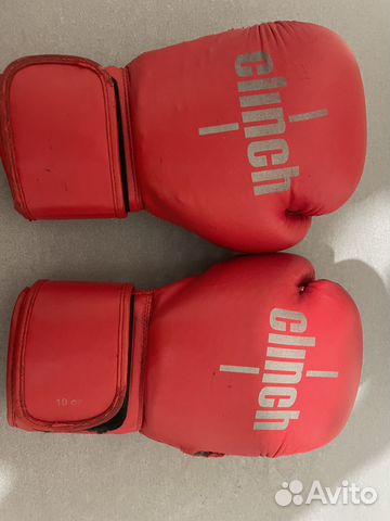 Боксерские перчатки 10 oz clinch