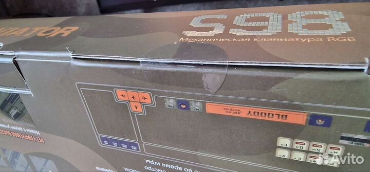 Новая механическая Клавиатура A4tech Bloody S98